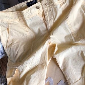 Yellow Capri pants